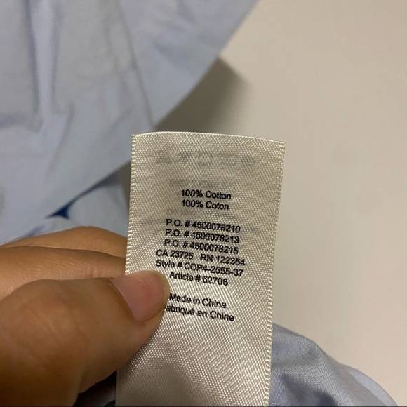 ARITZIA WILFRED Blue Off Shoulder Blouse Size XS - Picture 7 of 8